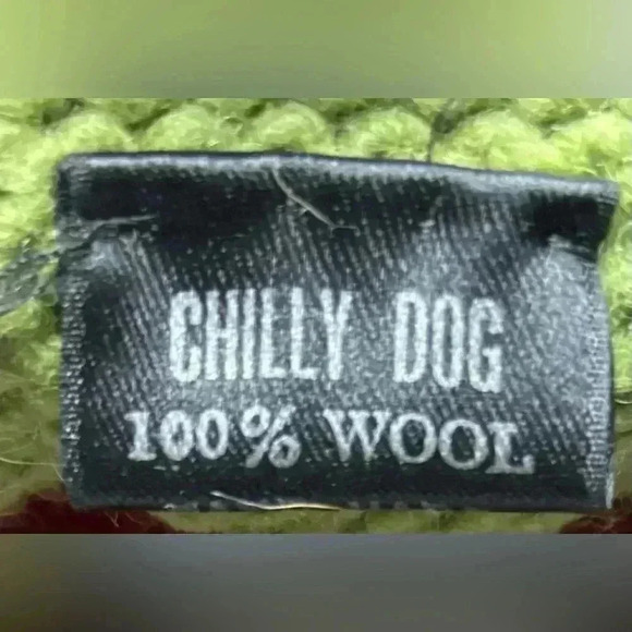 Little Monster Dog Sweater Chilly Dog Hand Knit Wool - Picture 5 of 5